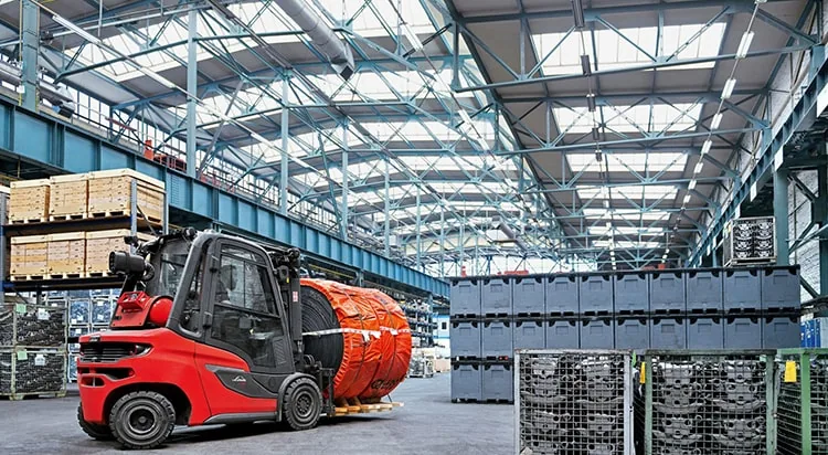 Carretilla elevadora eléctrica: estas son sus partes principales